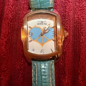 ⏱✨ Invicta Lupah Women’s Watch – Model 25026 + 5 Extra Leather Bands ✨